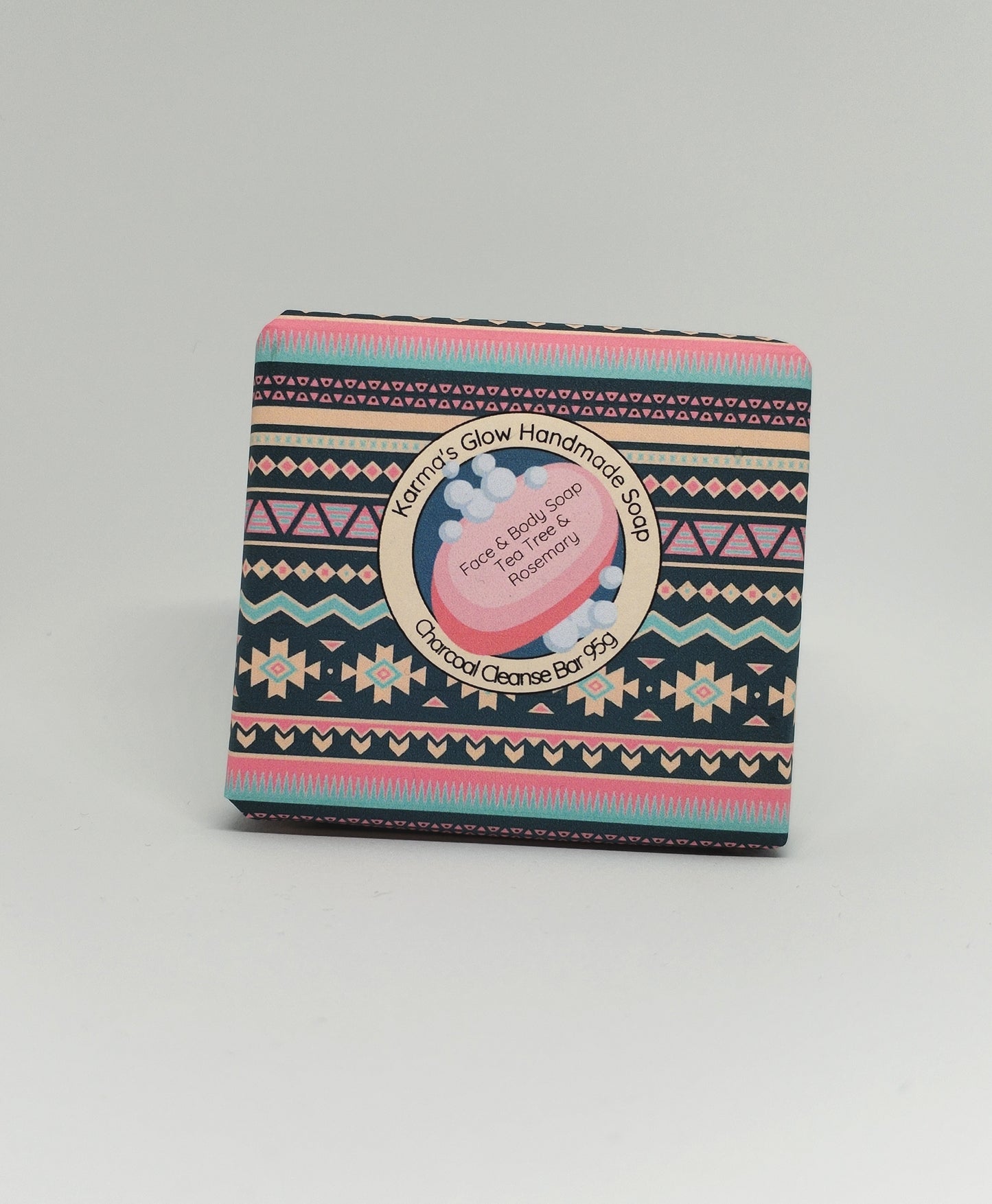 Charcoal Cleanse Bar - Tea Tree and Rosemary