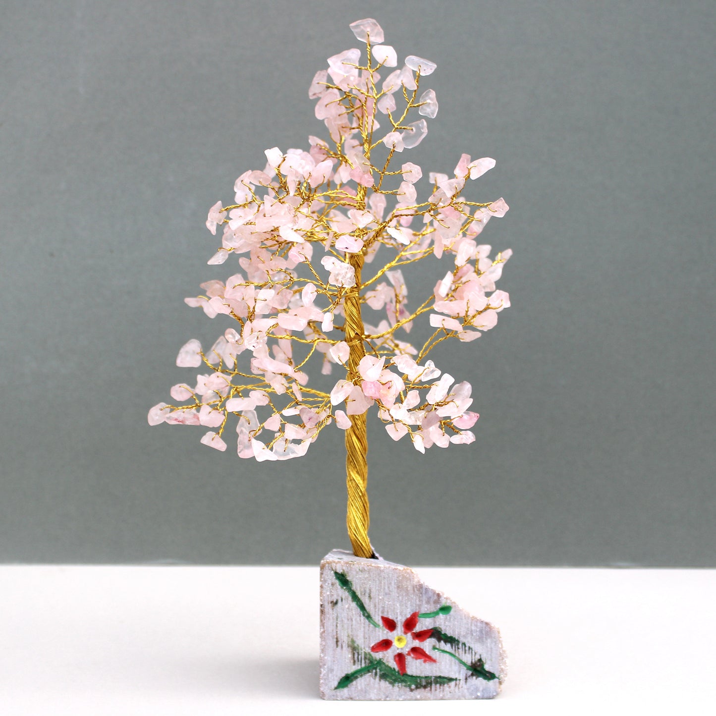 Majestic Rose Quartz Harmony Tree - 320 Stone