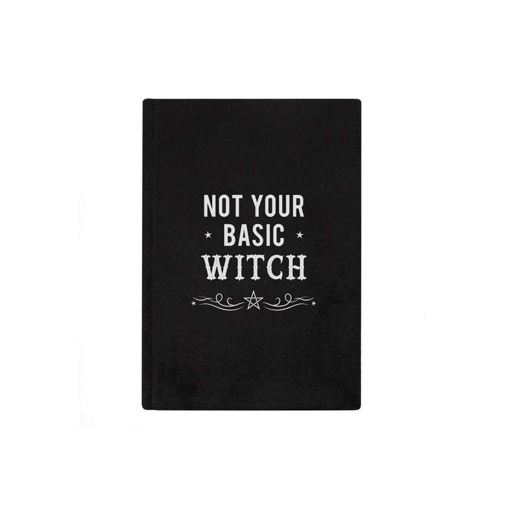 Not Your Basic Witch Velvet A5 Notebook