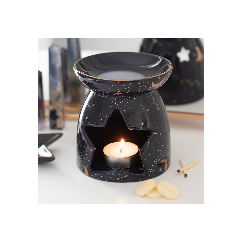 Purple Constellation Oil Burner