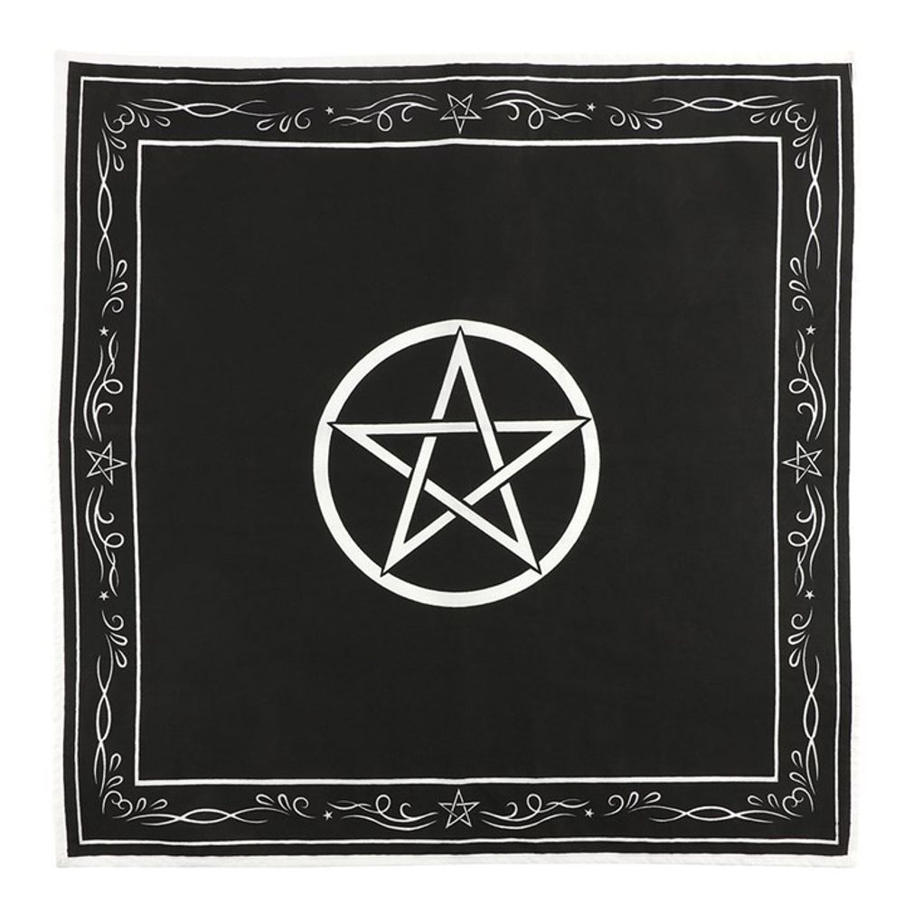 Sacred Pentagram Altar Cloth - 100% Cotton - 70x70cm