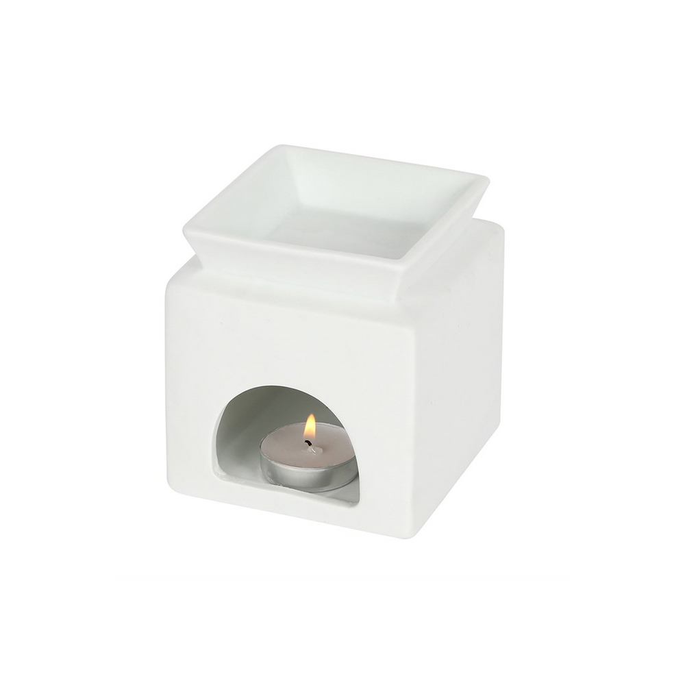 White Love Cut Out Oil Burner