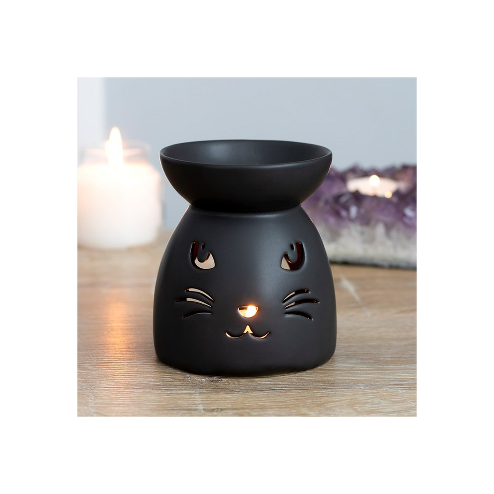 Black Cat Cut Out Oil Burner