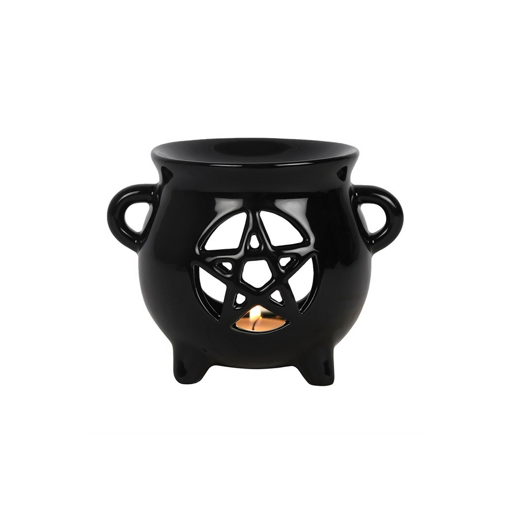 Pentagram Cauldron Oil Burner