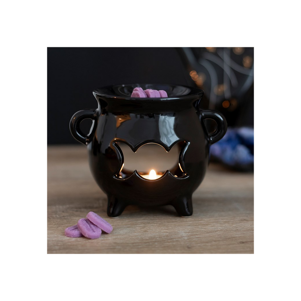 Triple Moon Cauldron Oil Burner