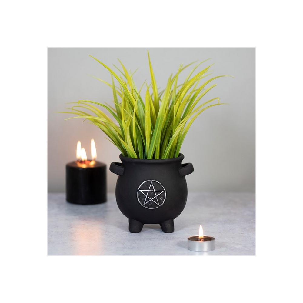 Pentagram Cauldron Plant Pot