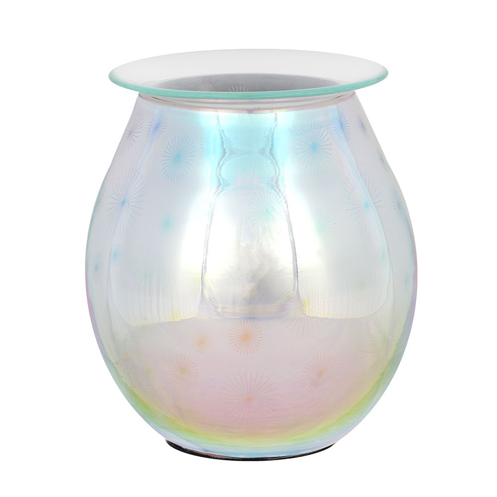 Electric Oil / Wax Melt Burner 3D Starburst Light Up